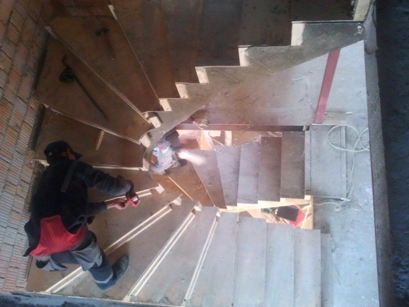 Изготовление лестниц. Бетонные Лестнницы