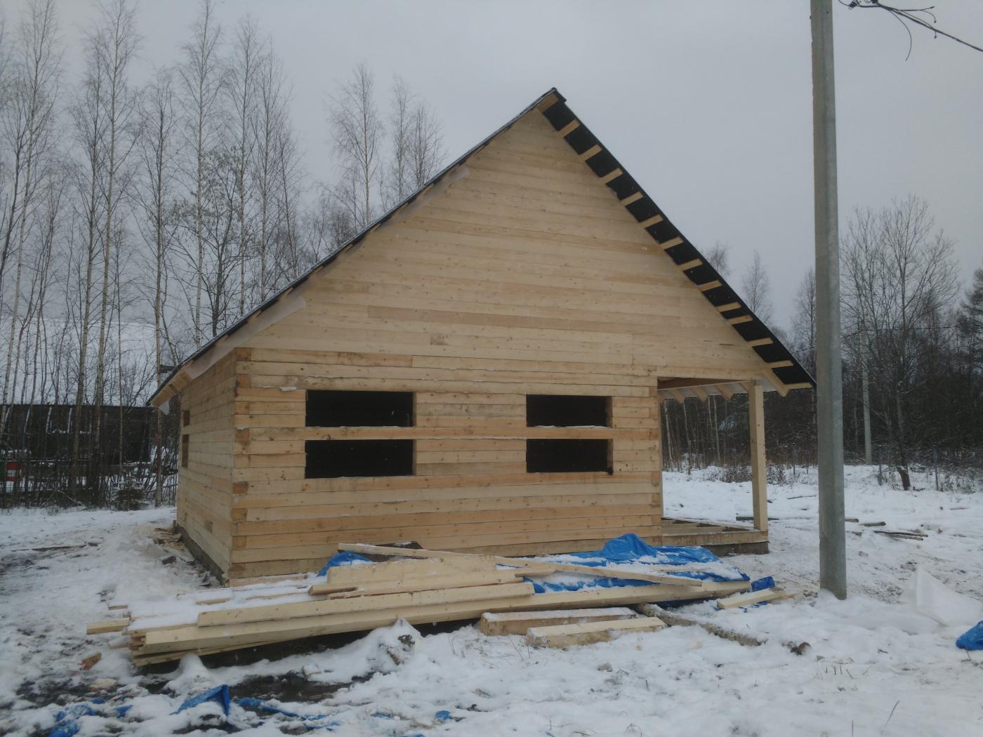 Строительство домов и коттеджей. дом в Усть-Луге