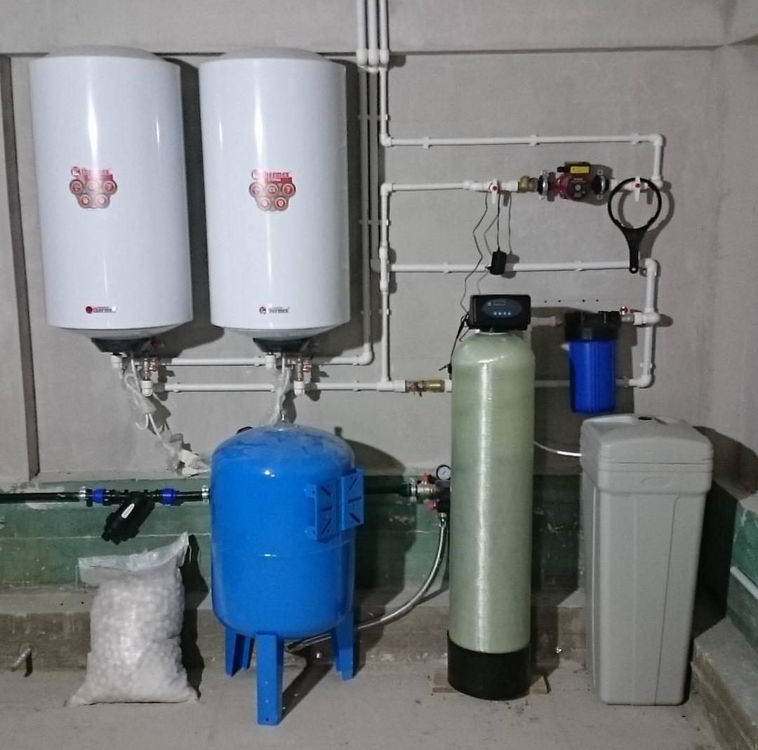 Отопление, водоснабжение и канализация. Автономное водоснабжение в частных домах и производственных помещениях. Водоподготовка